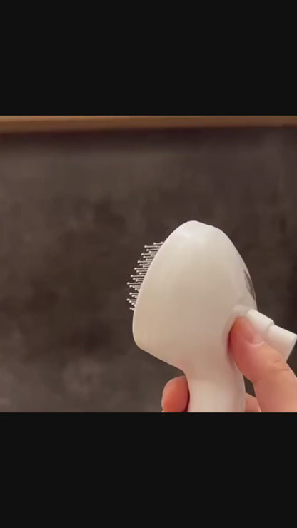 Mistly AquaBrush | 3-in-1 Pet Mist Brush for Dogs & Cats - Grooming, Massage & Loose Hair Removal